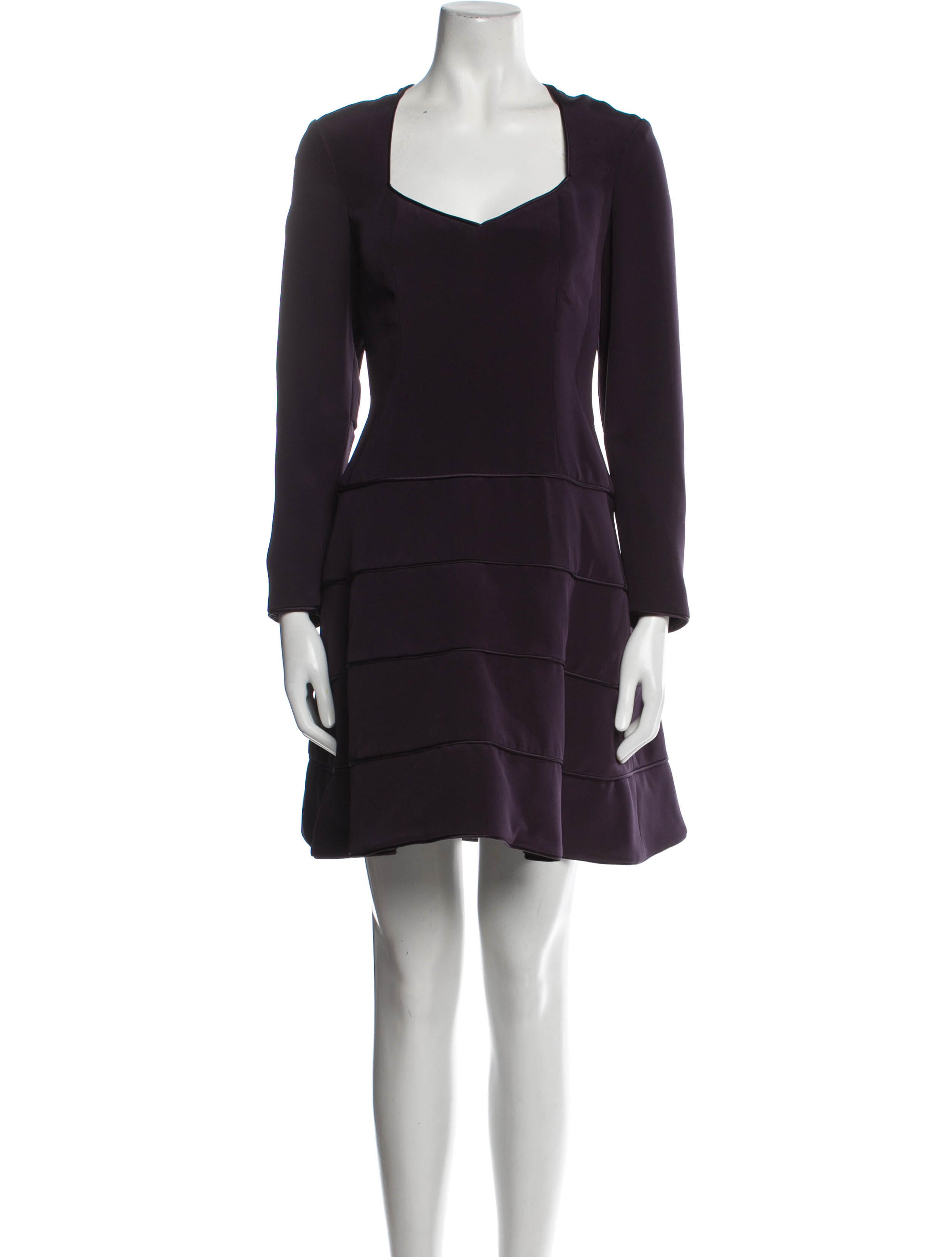 Roland Nivelais Silk Mini Dress
