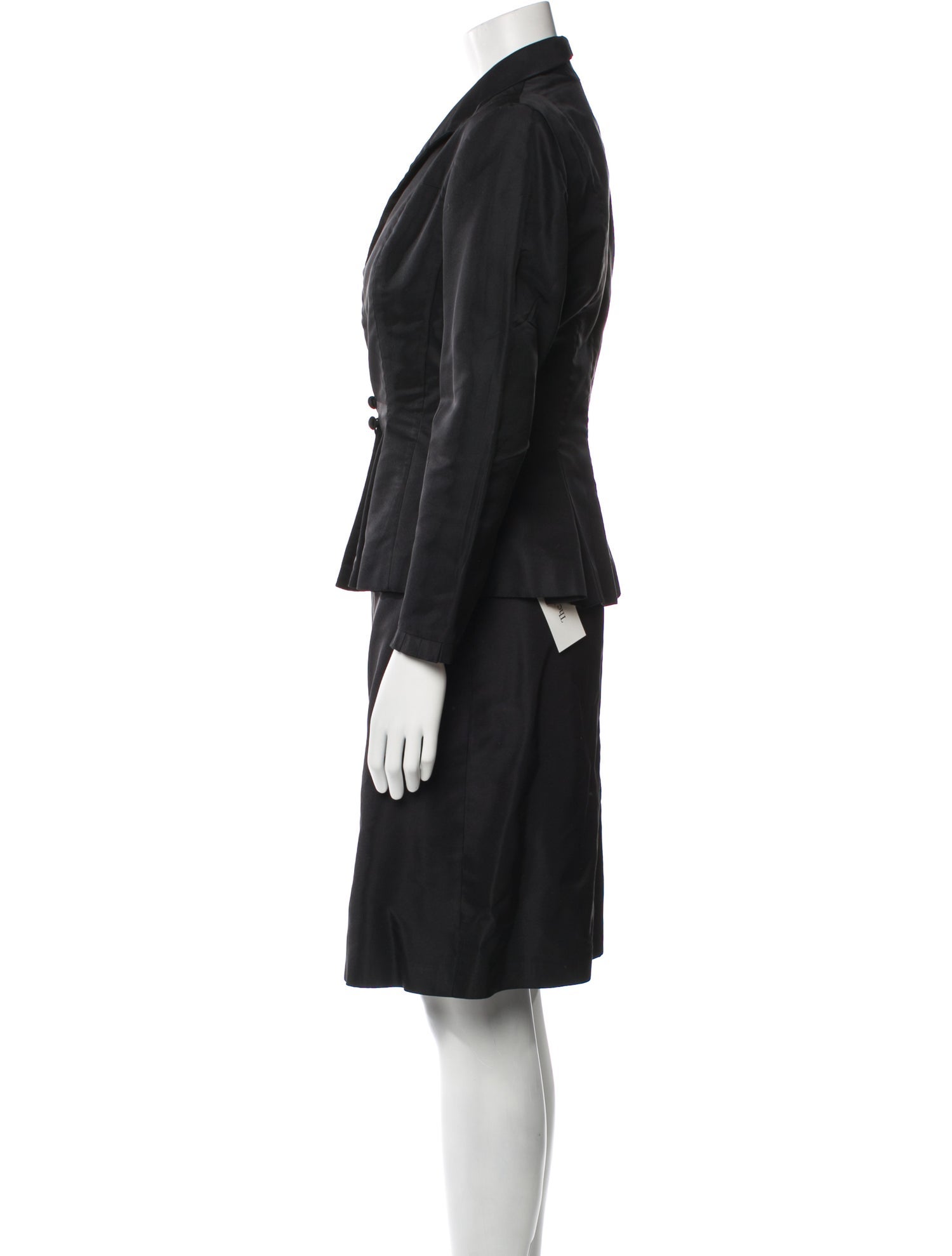 Roland Nivelais Silk Dress Set