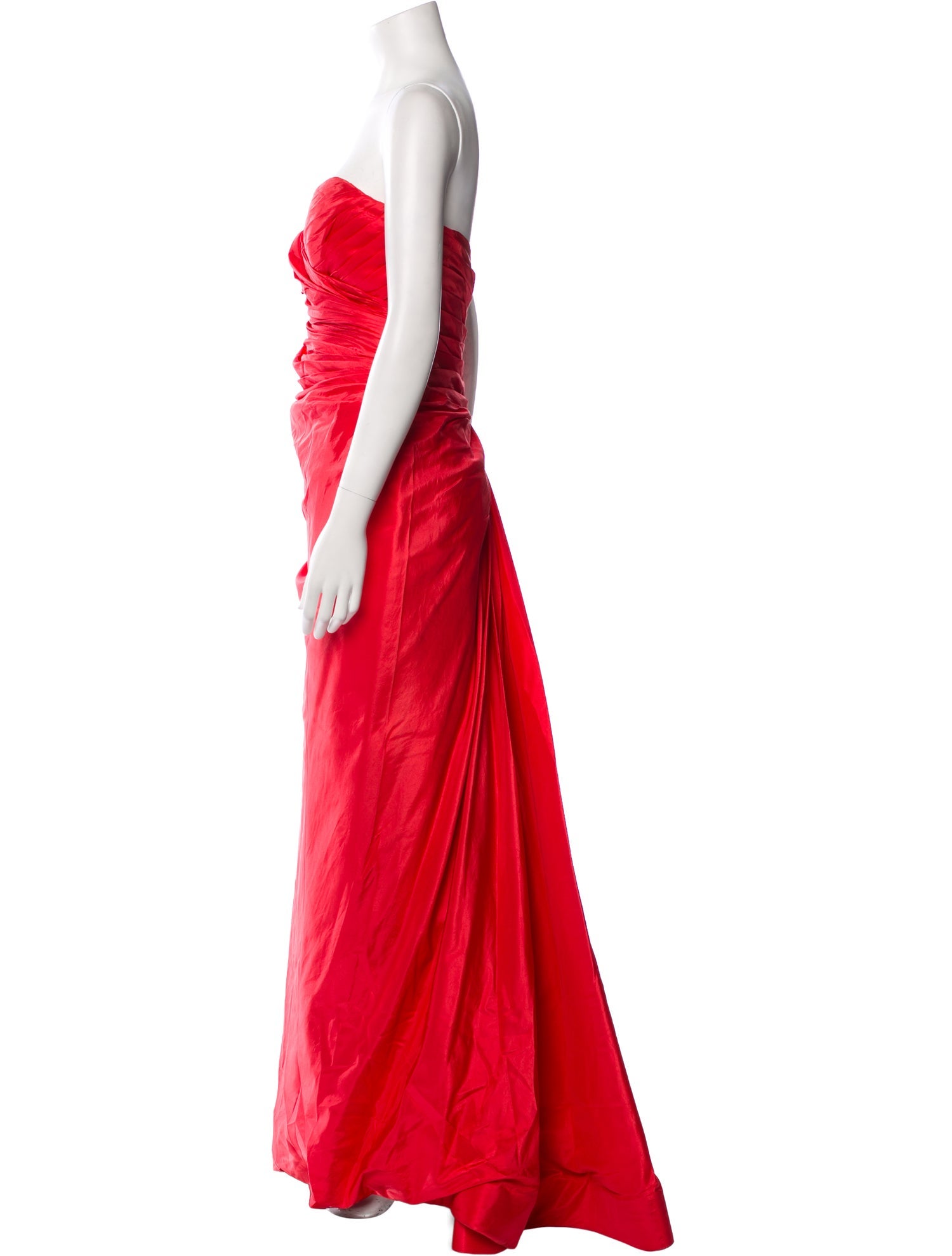 Roland Nivelais Silk Long Dress