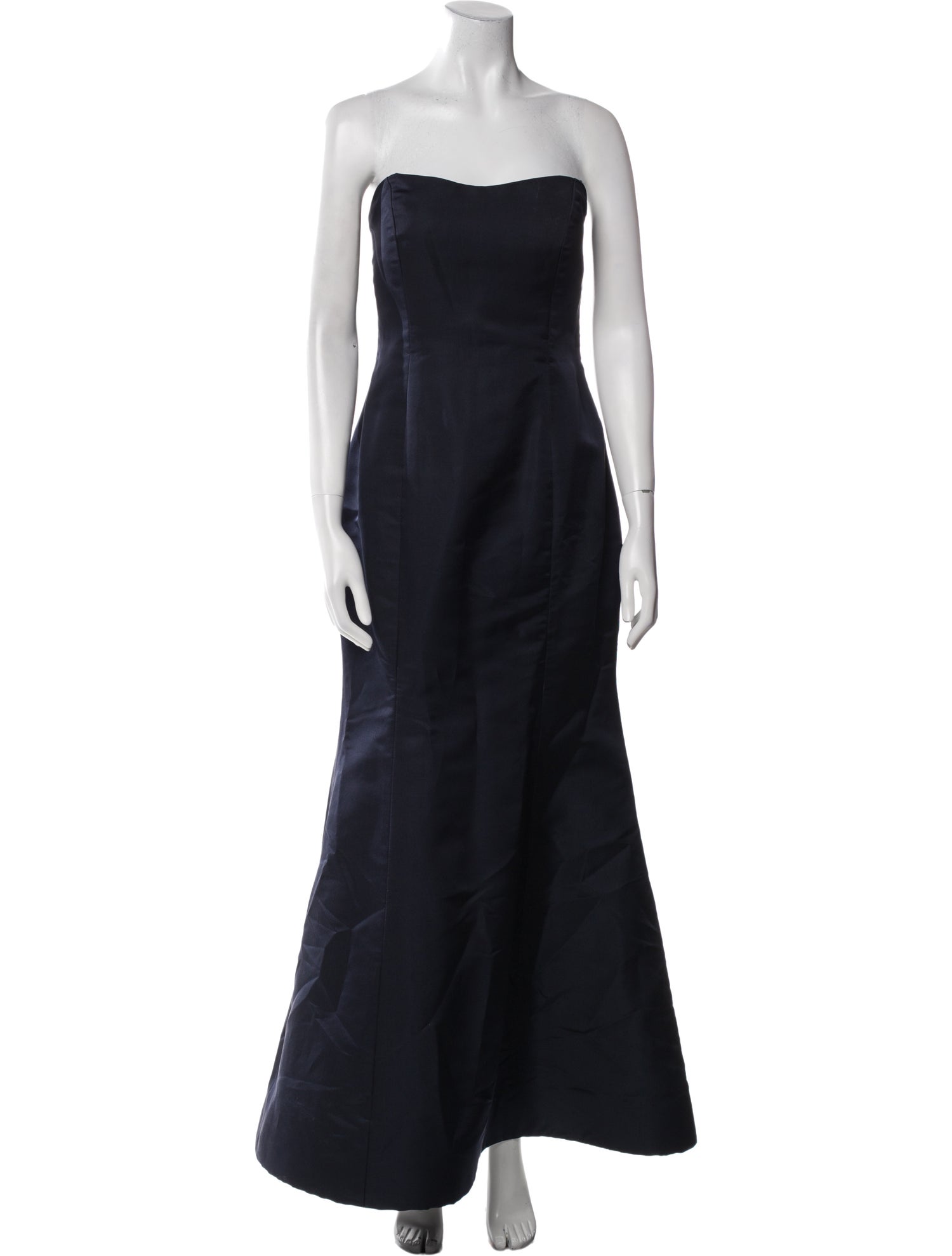 Roland Nivelais Silk Long Dress