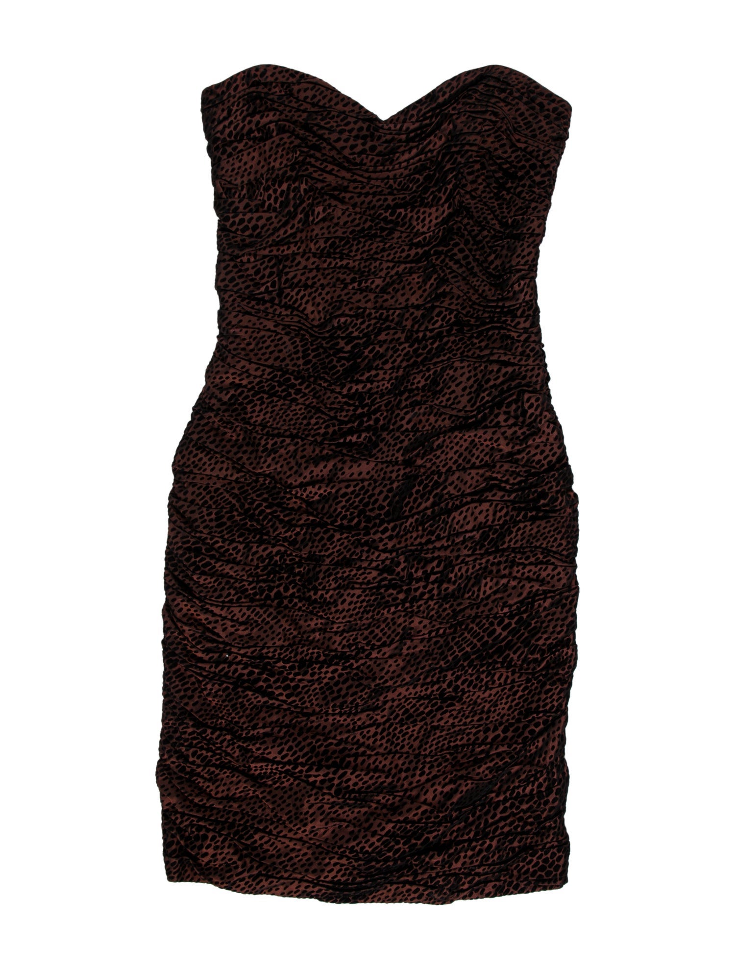 Roland Nivelais Printed Mini Dress