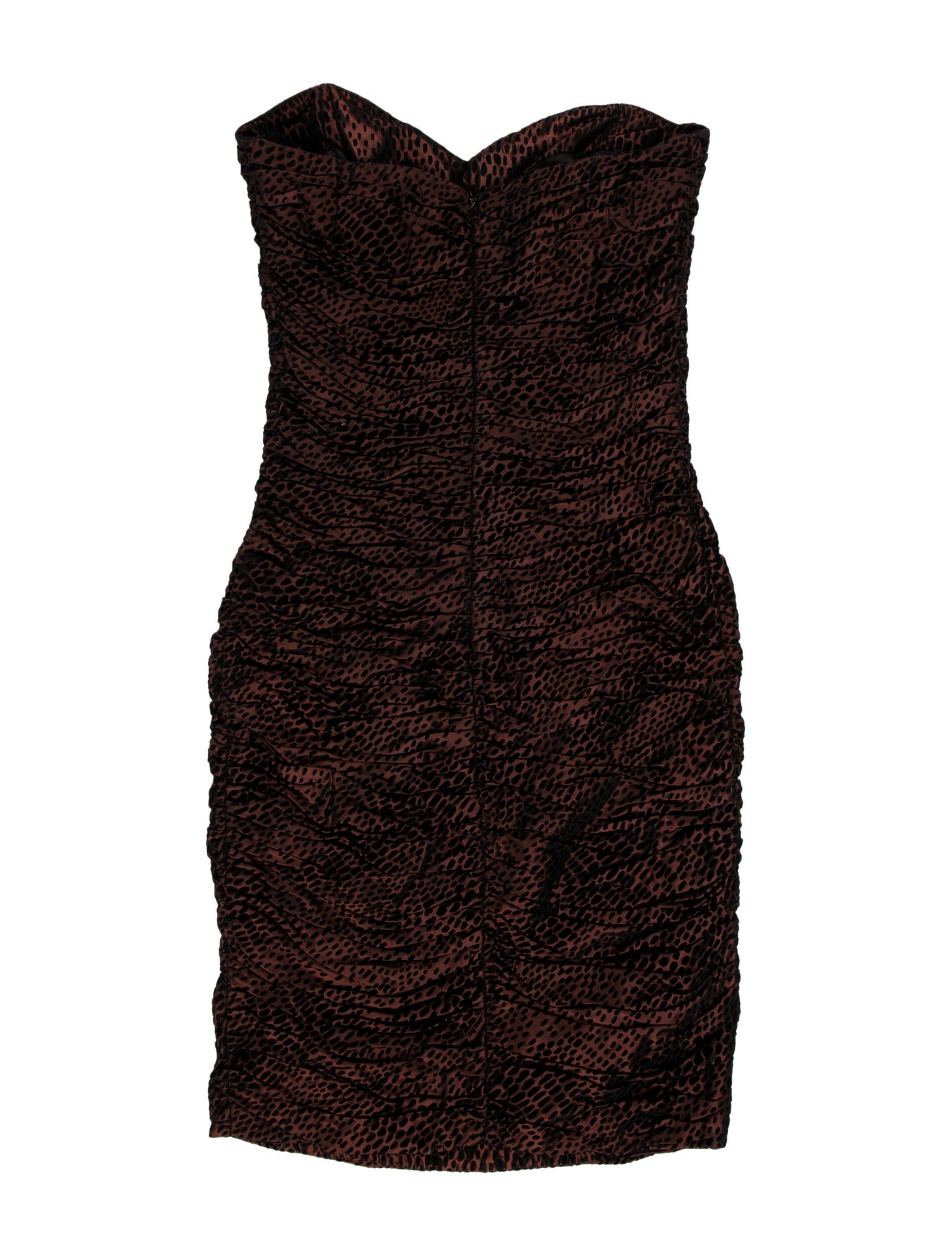 Roland Nivelais Printed Mini Dress