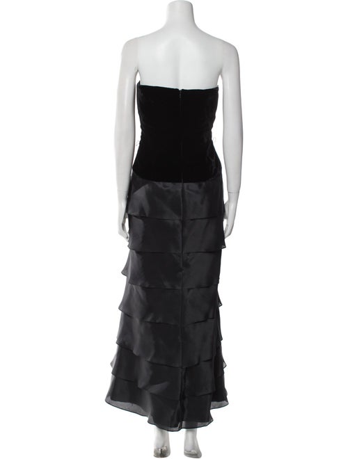 Roland Nivelais Silk Long Dress