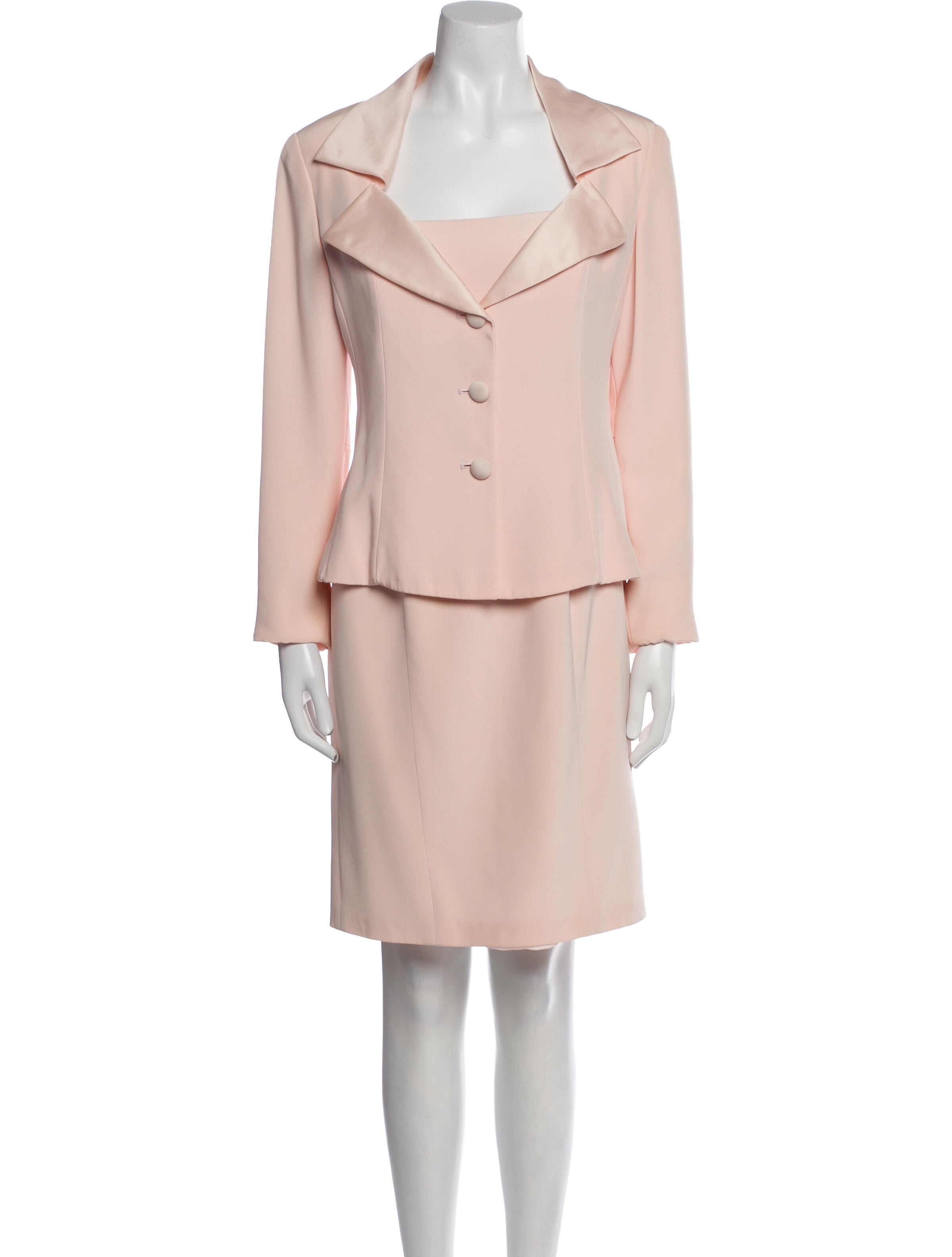 Roland Nivelais Silk Dress Set