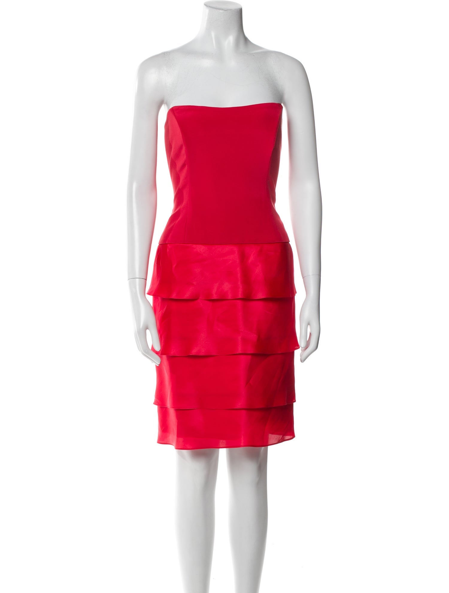 Roland Nivelais Silk Mini Dress