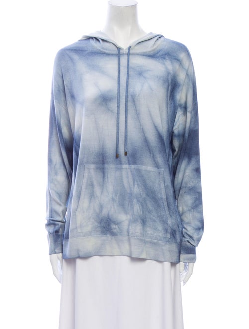 Ralph Lauren Purple Label Wool Tie-Dye Print Sweat