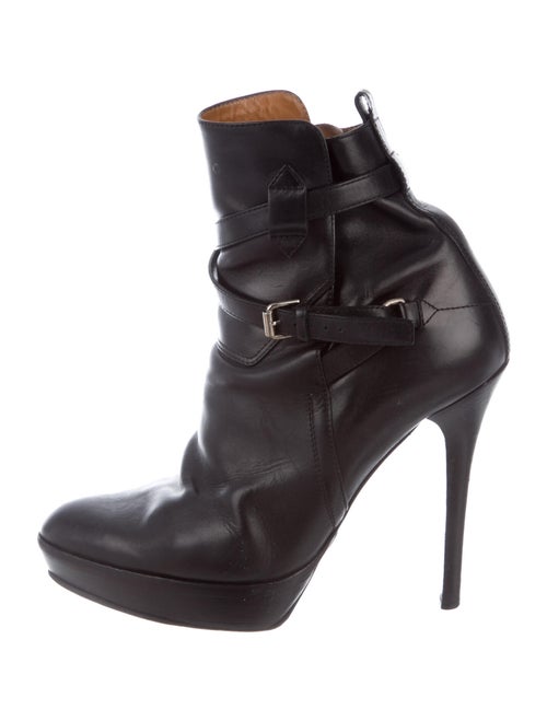 Ralph Lauren Purple Label Leather Boots Purple