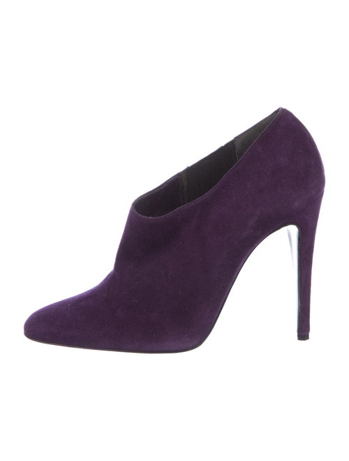 Ralph Lauren Purple Label Suede Boots Purple