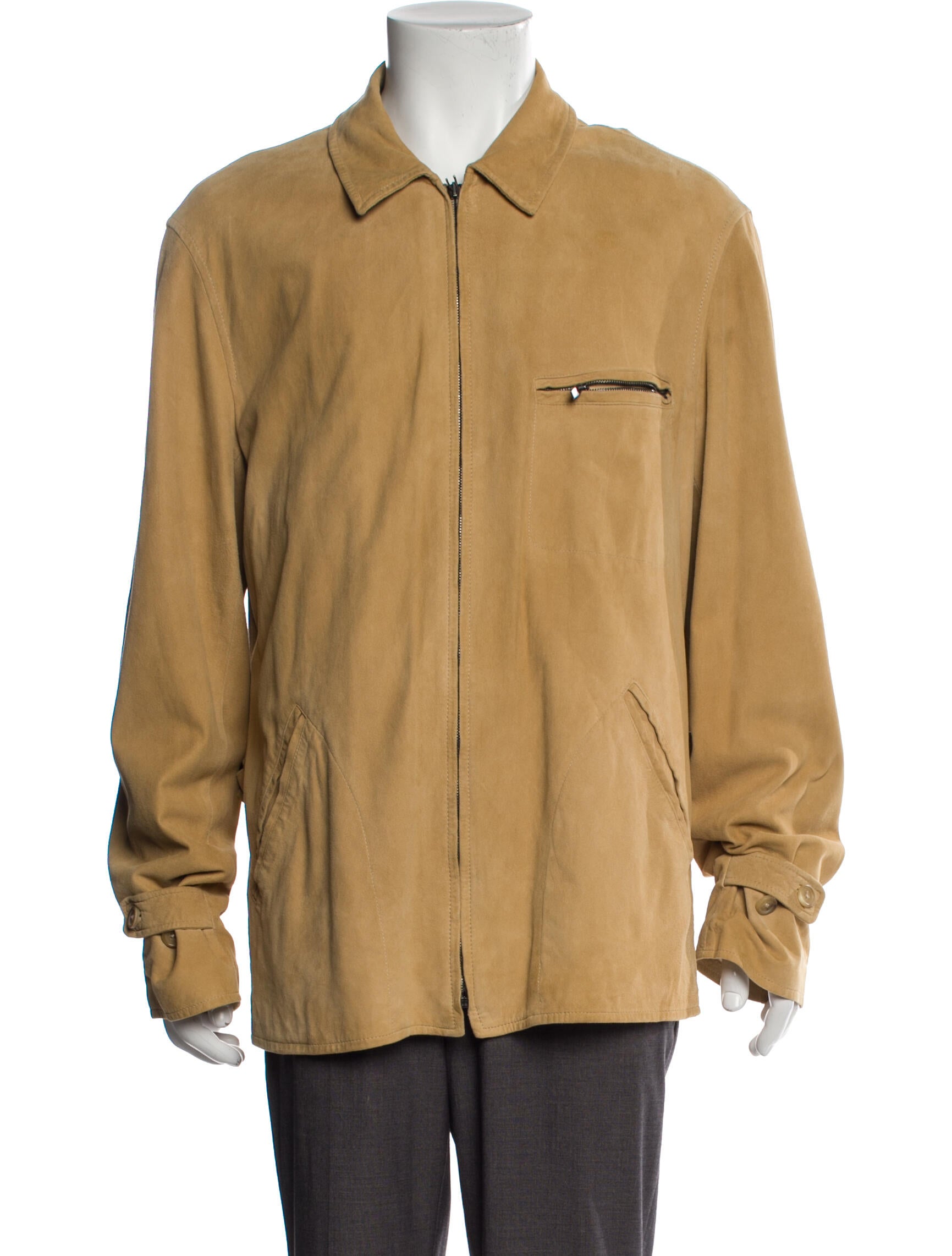 Ralph Lauren Purple Label Lambskin Utility Jacket