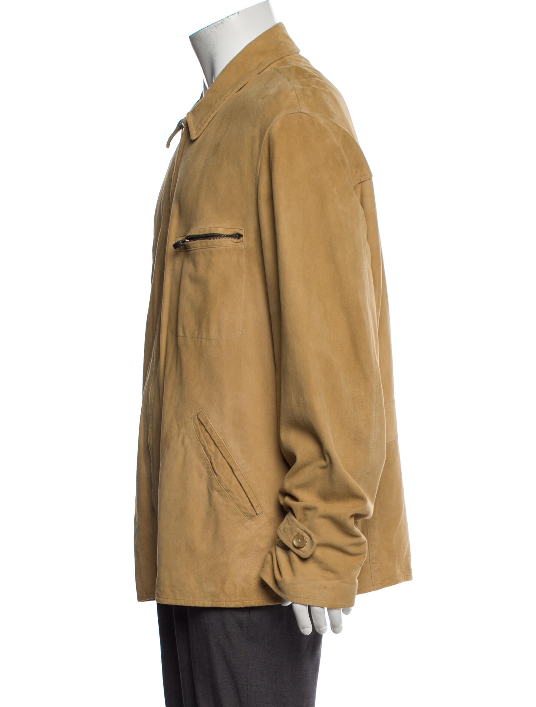 Ralph Lauren Purple Label Lambskin Utility Jacket