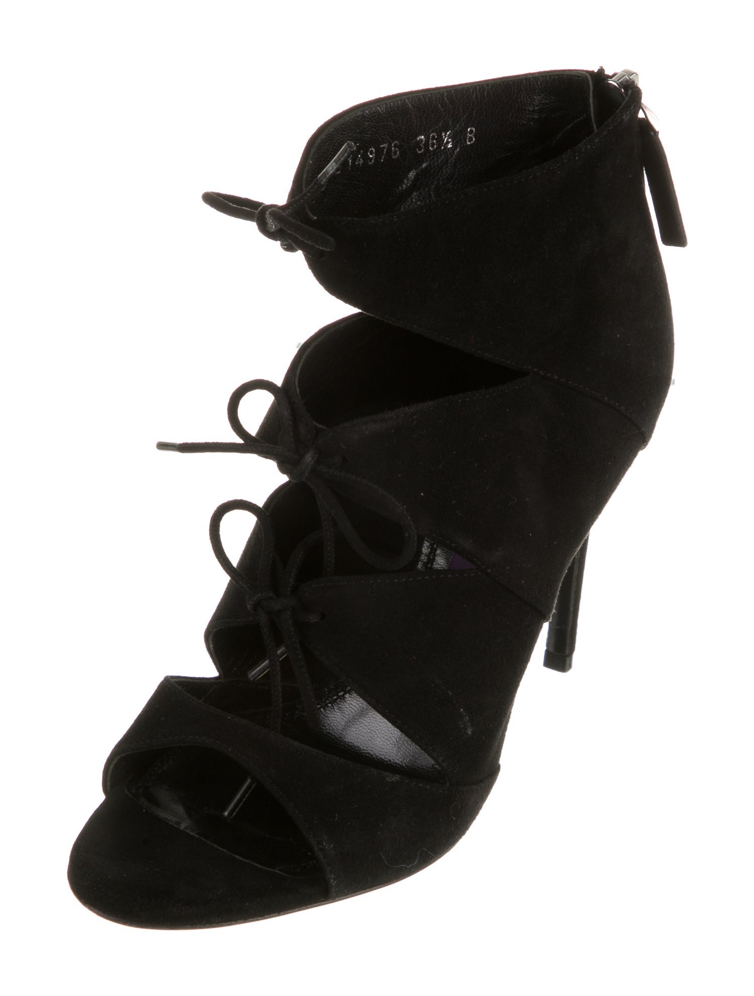 Ralph Lauren Purple Label Suede Gladiator Sandals