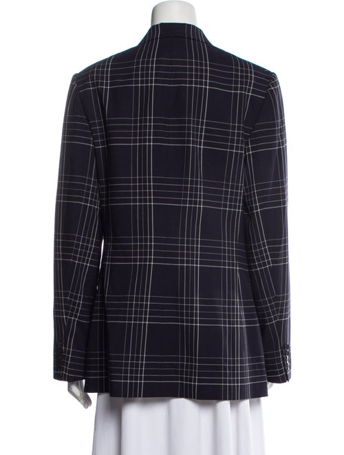 Ralph Lauren Purple Label Plaid Print Blazer