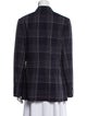 Ralph Lauren Purple Label Plaid Print Blazer
