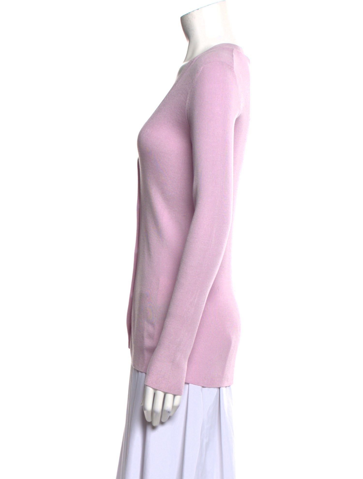 Ralph Lauren Purple Label Silk V-Neck Sweater w/ Tags