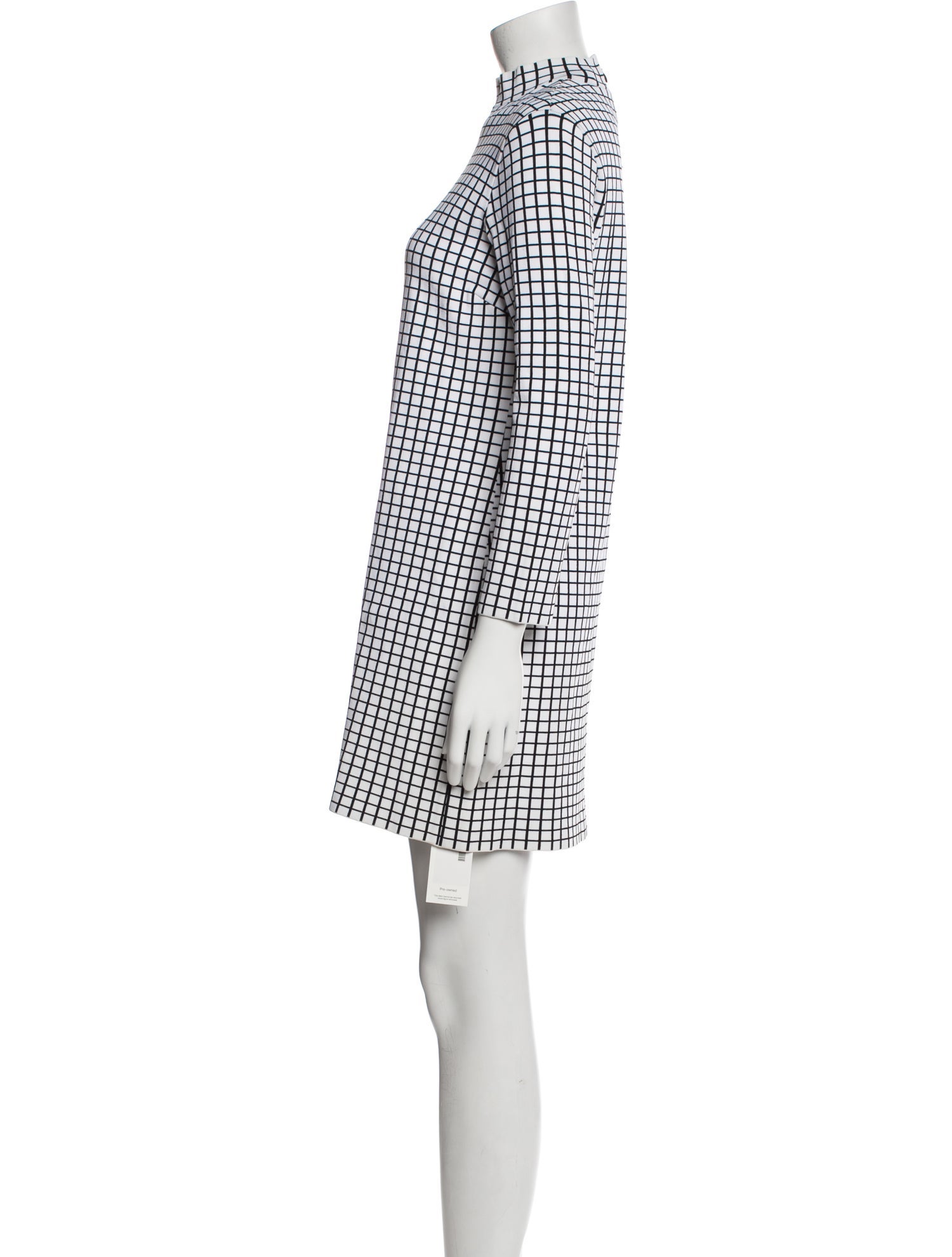 Plaid Print Mini Dress