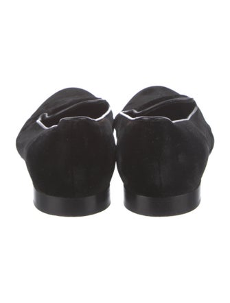 Ralph Lauren Purple Label Velvet Loafers