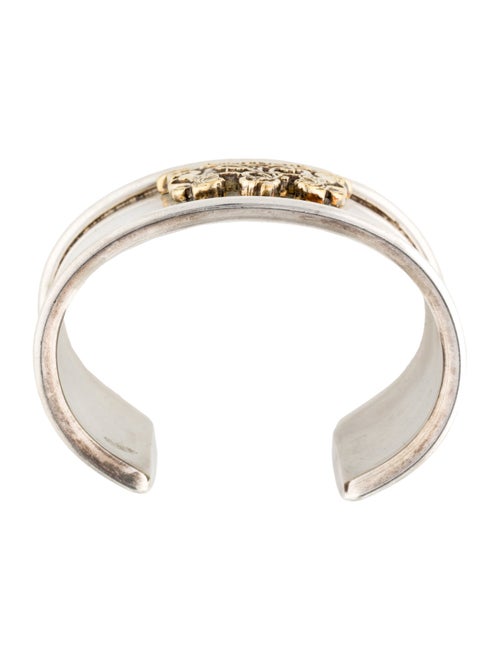 Ralph Lauren Purple Label Crest Cuff Bracelet