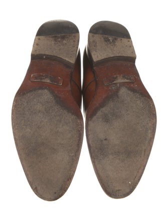 Ralph Lauren Purple Label Leather Monk Straps