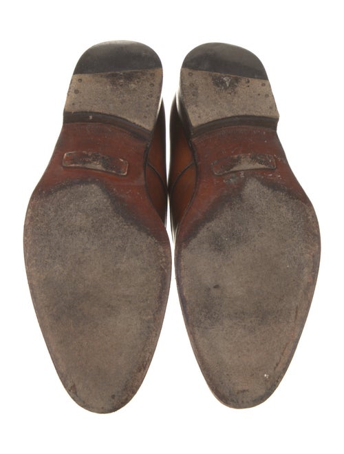 Ralph Lauren Purple Label Leather Monk Straps