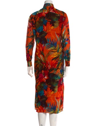 Ralph Lauren Collection Floral Print Long Dress