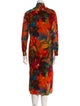 Ralph Lauren Collection Floral Print Long Dress
