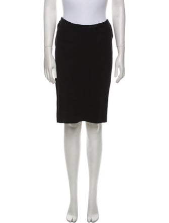 Ralph Lauren Purple Label Merino Wool Knee-Length Skirt