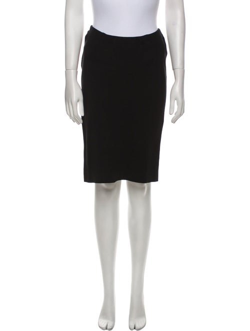 Ralph Lauren Purple Label Merino Wool Knee-Length Skirt