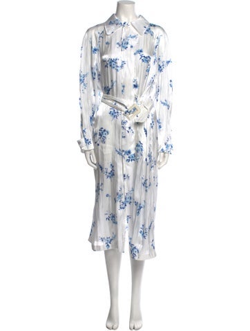 Ralph Lauren Purple Label Dresses Floral Print Midi Length Dress S