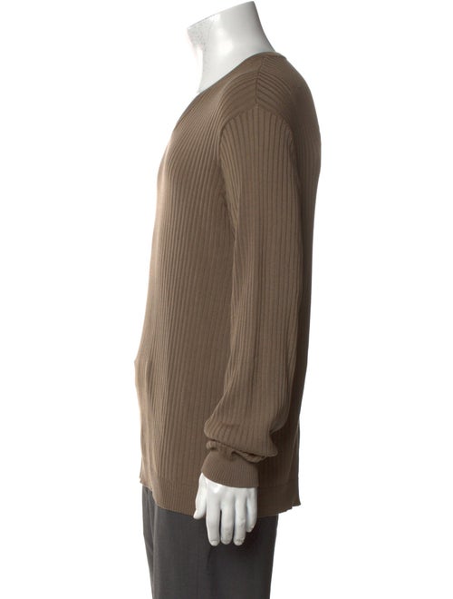 Ralph Lauren Collection Silk V-Neck Pullover