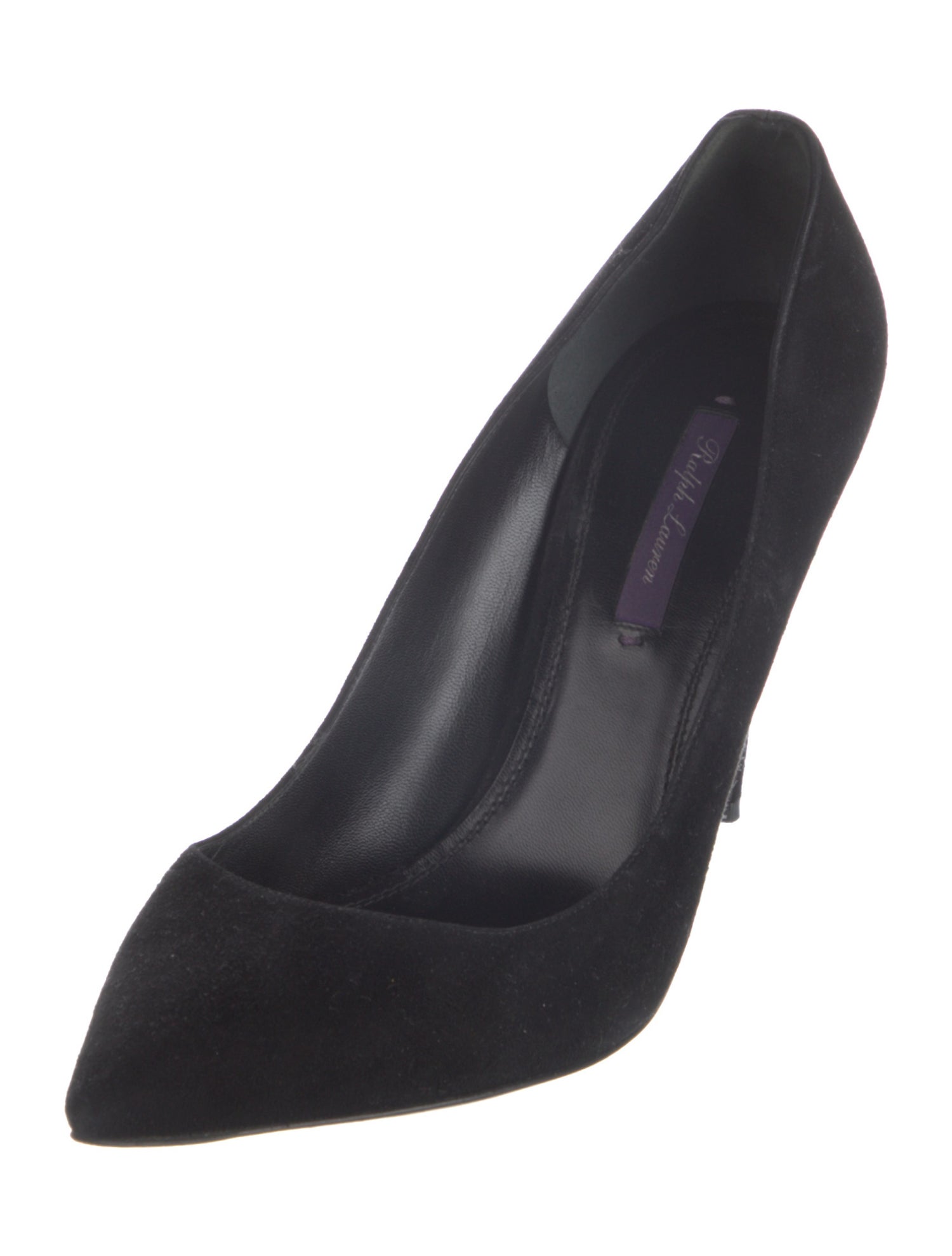 Ralph Lauren Purple Label Suede Pumps