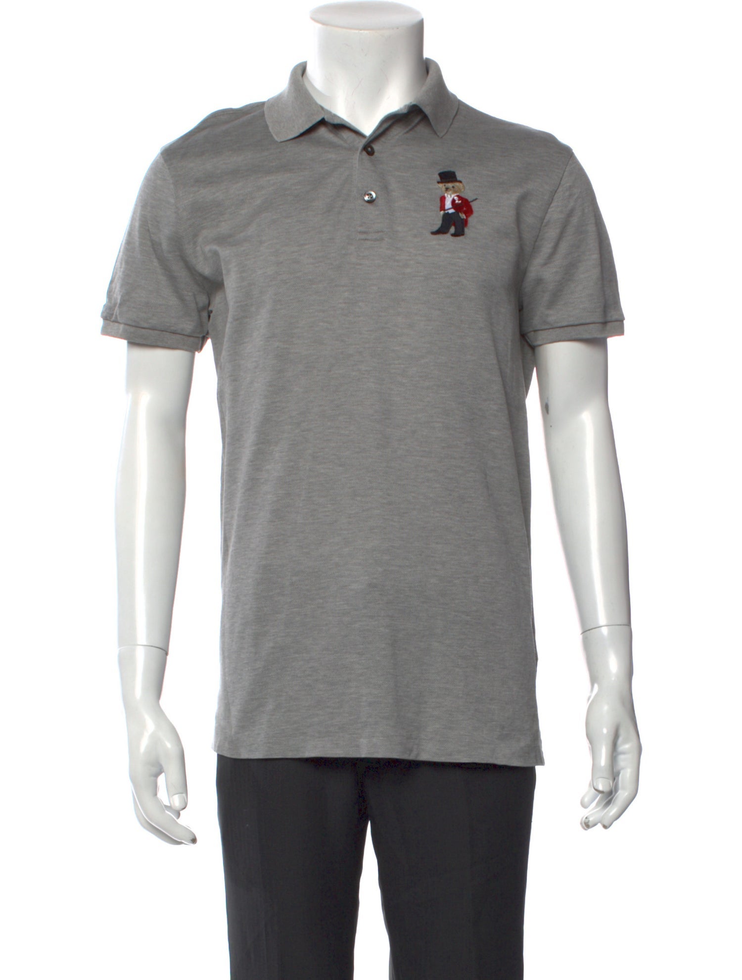 Ralph Lauren Purple Label Crew Neck Short Sleeve Polo Shirt