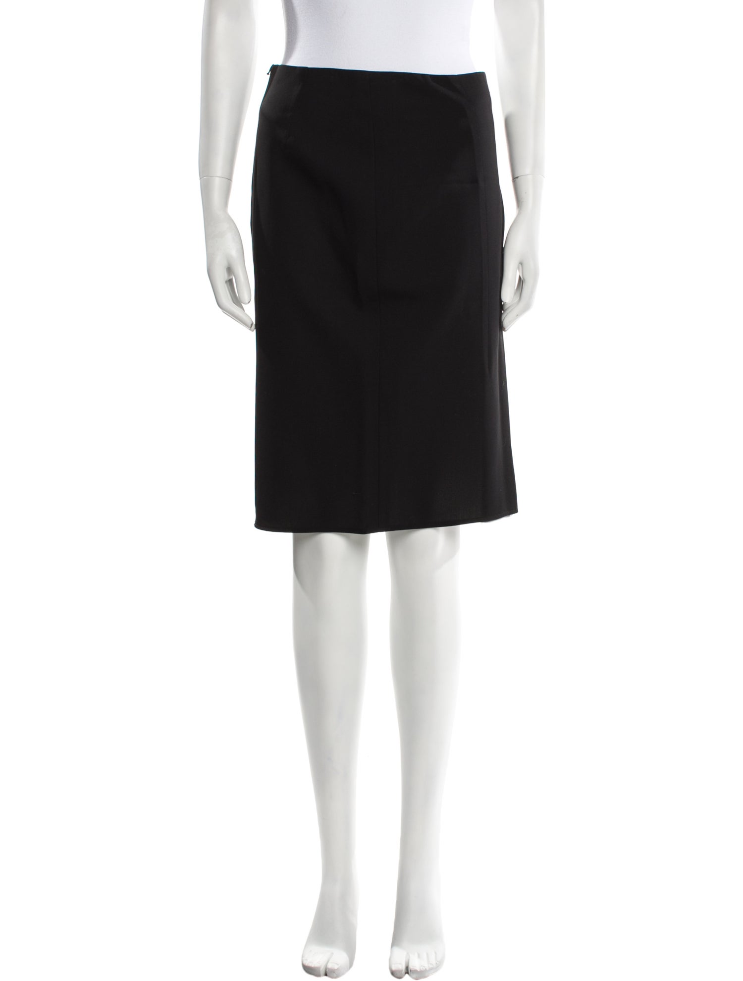 Ralph Lauren Purple Label Wool Knee-Length Skirt