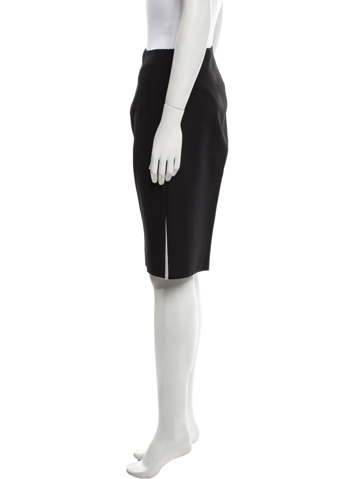 Ralph Lauren Purple Label Wool Knee-Length Skirt