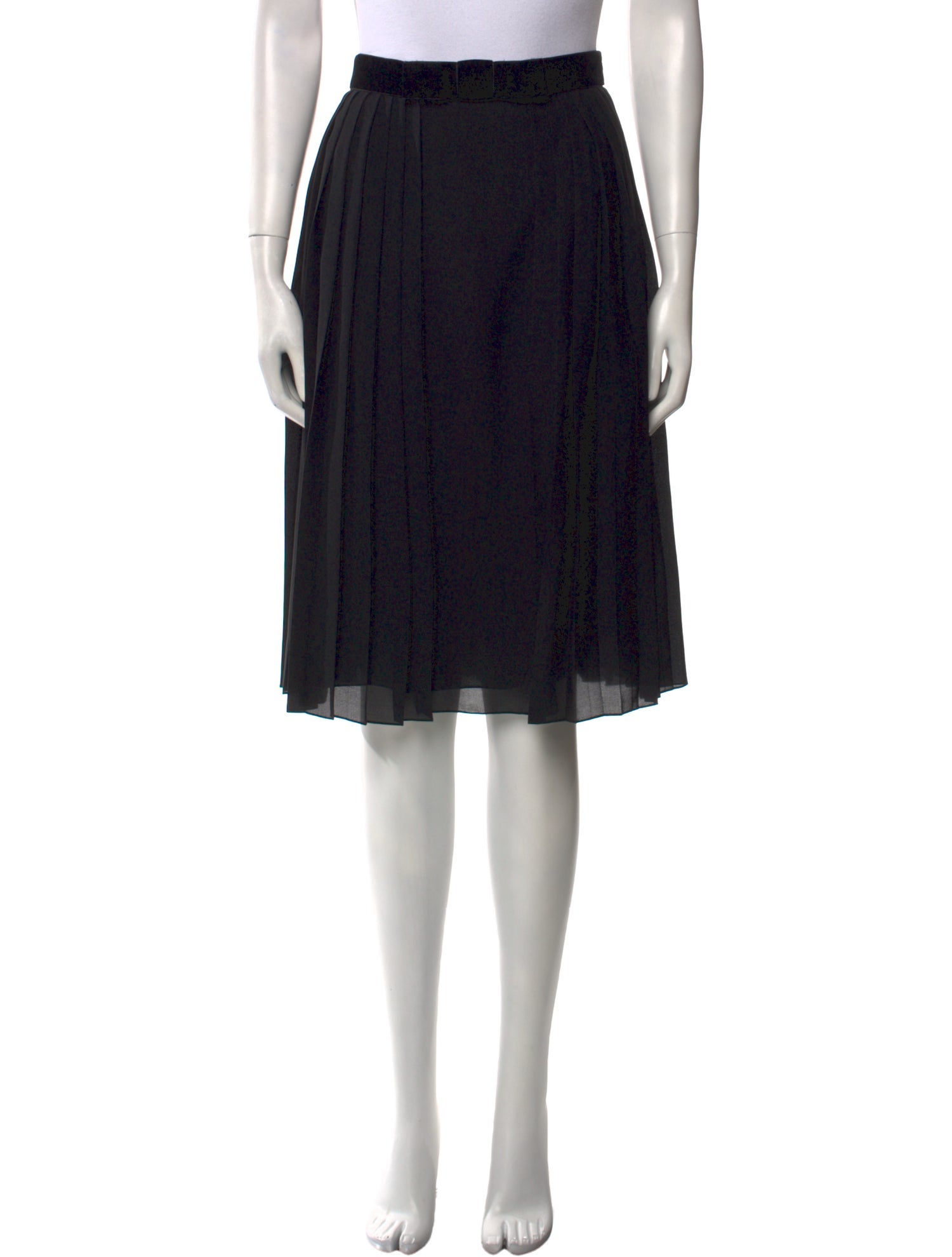 Ralph Lauren Purple Label Silk Knee-Length Skirt w/ Tags