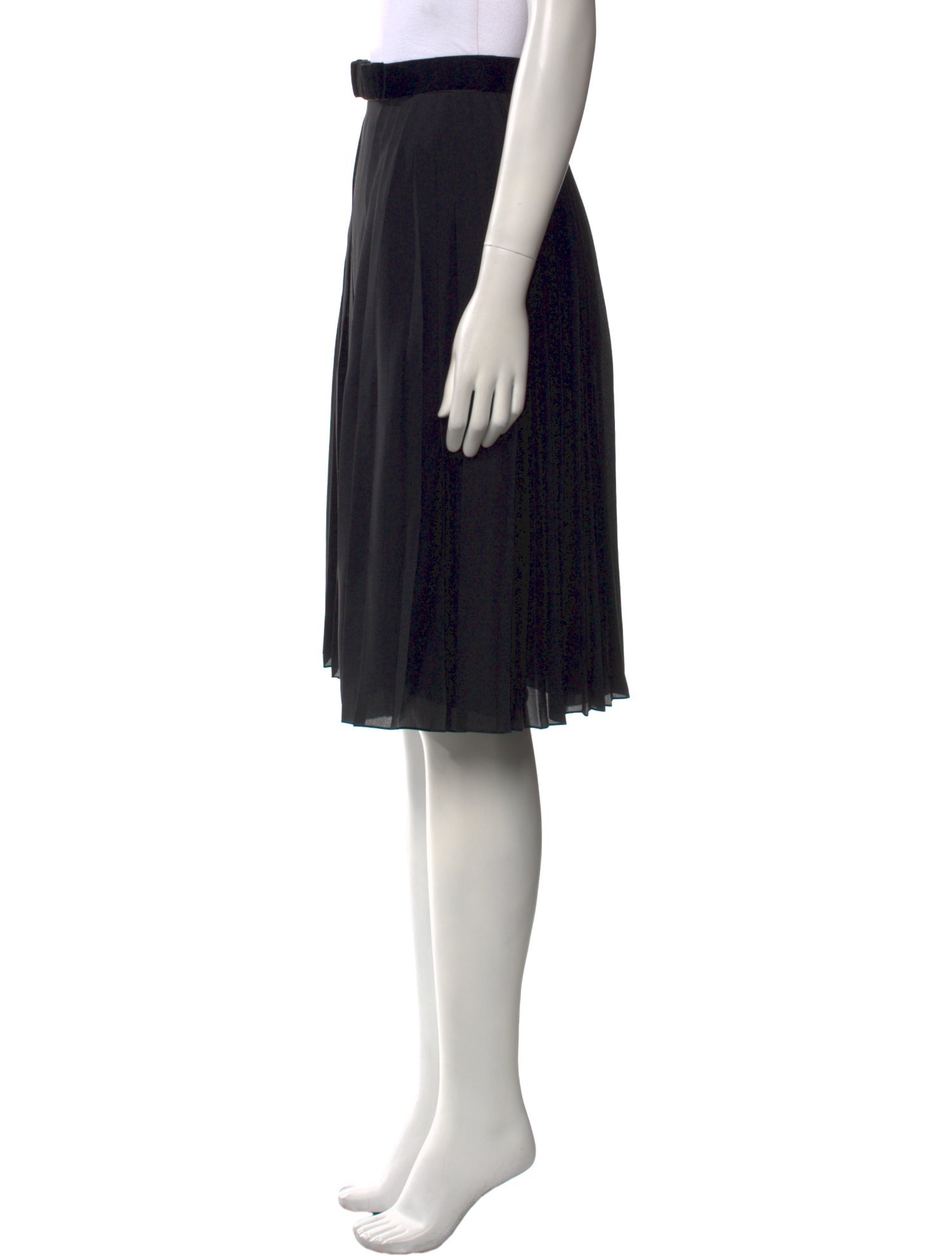 Ralph Lauren Purple Label Silk Knee-Length Skirt w/ Tags