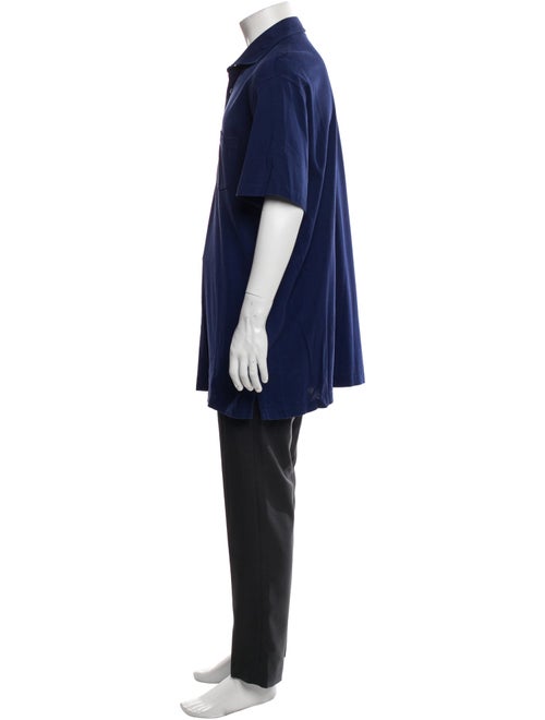 Ralph Lauren Purple Label V-Neck Short Sleeve Polo Shirt