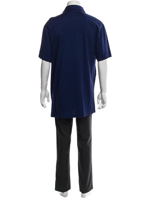 Ralph Lauren Purple Label V-Neck Short Sleeve Polo Shirt