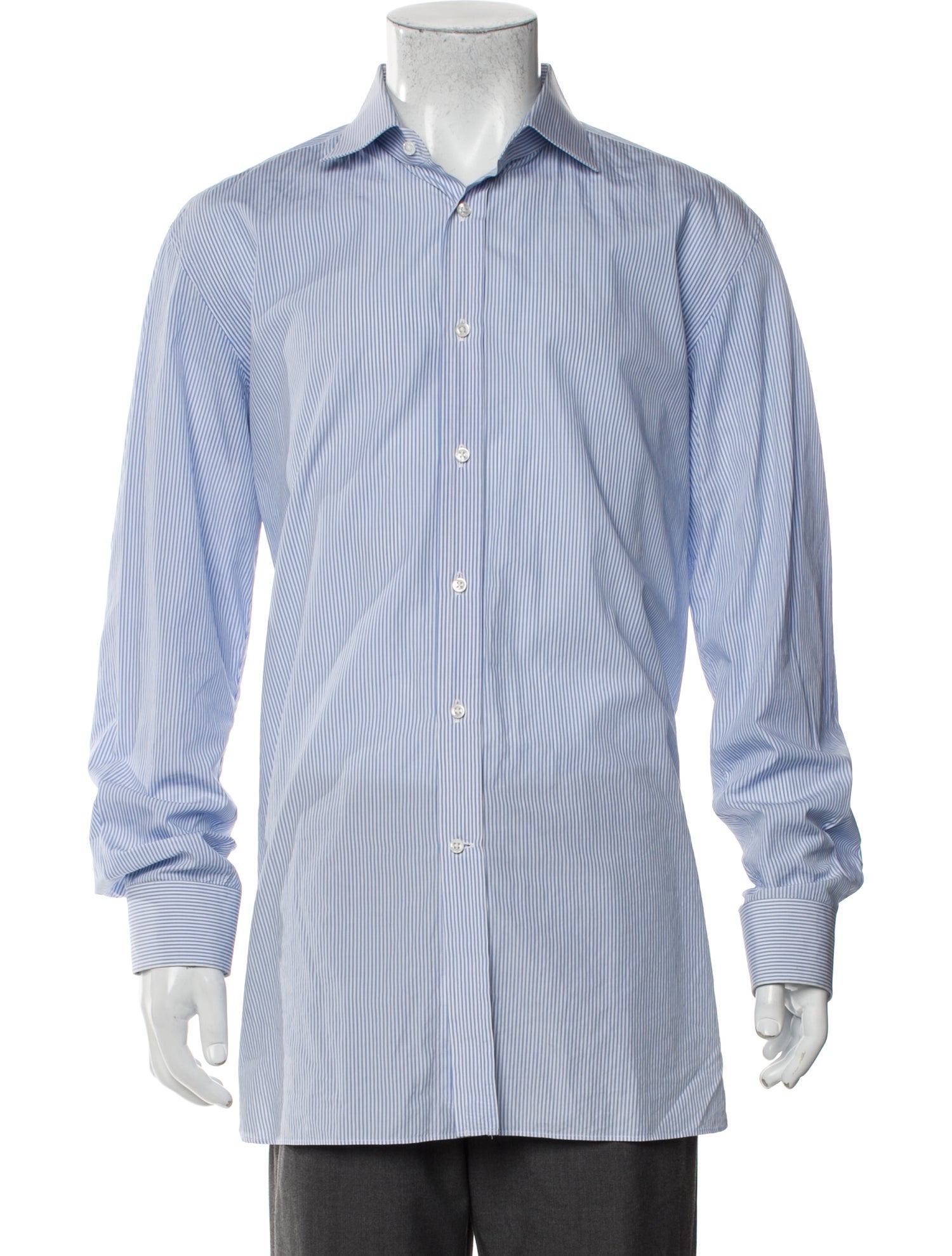 Ralph Lauren Purple Label Striped Long Sleeve Shirt