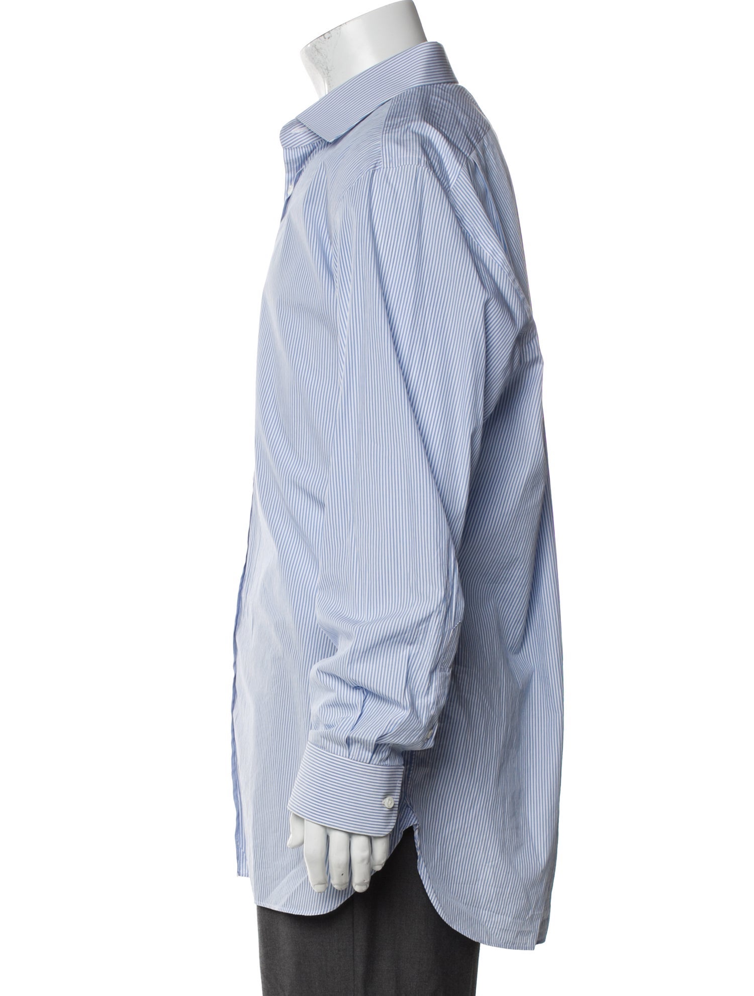 Ralph Lauren Purple Label Striped Long Sleeve Shirt