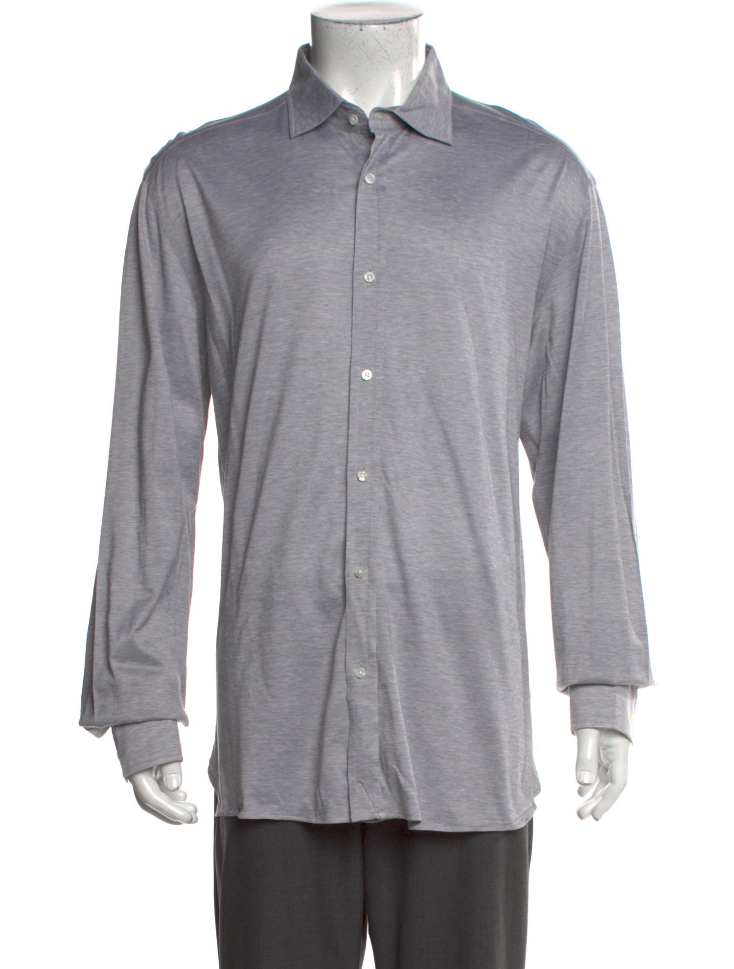 Ralph Lauren Collection Collar Long Sleeve Polo Shirt