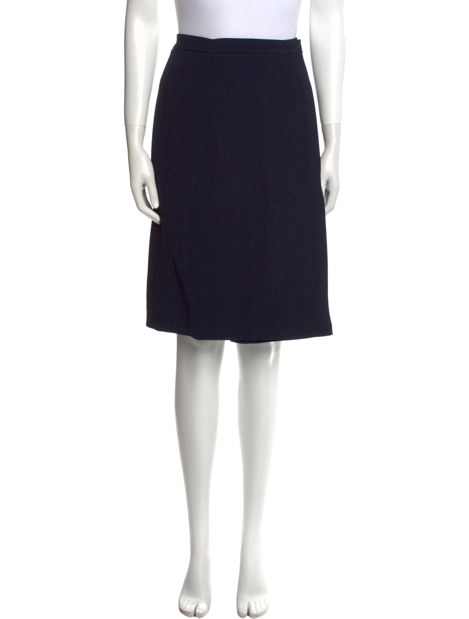 Ralph Lauren Collection Wool Knee-Length Skirt