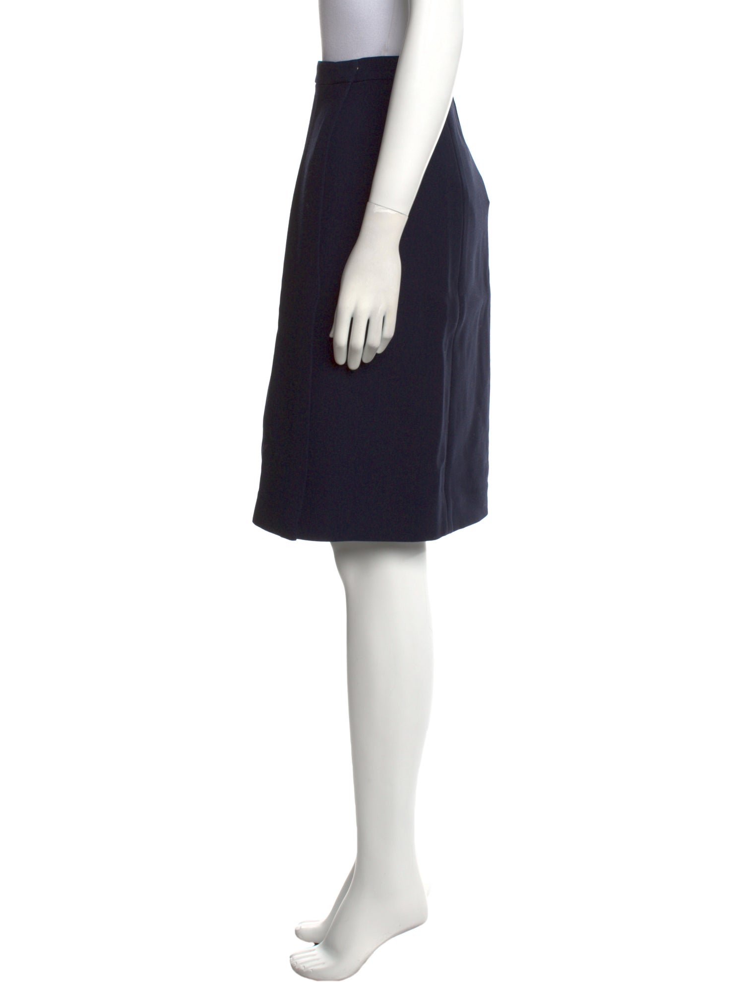 Ralph Lauren Collection Wool Knee-Length Skirt