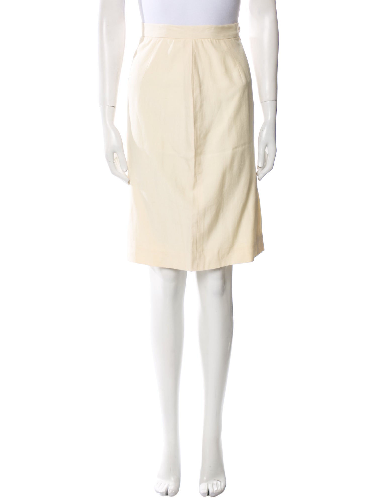 Ralph Lauren Purple Label Silk Knee-Length Skirt