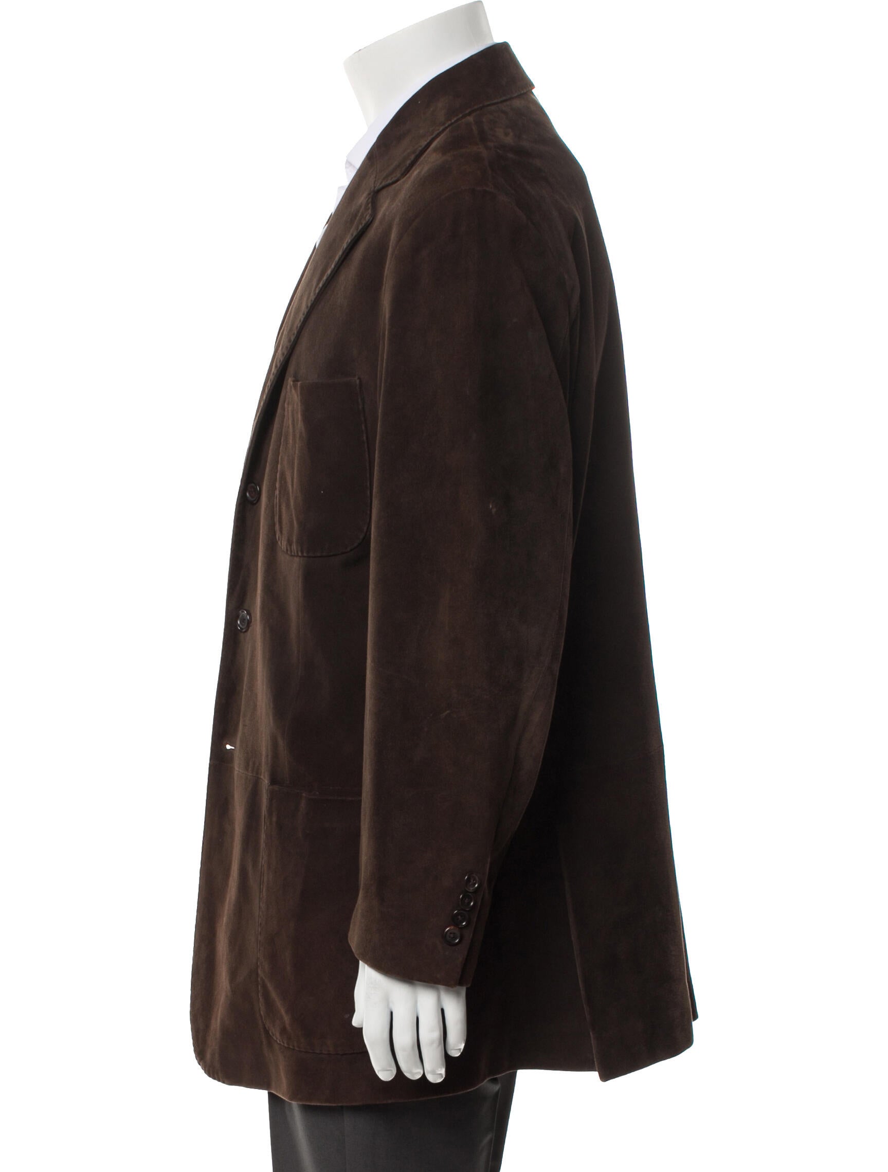 Ralph Lauren Purple Label Lambskin Overcoat