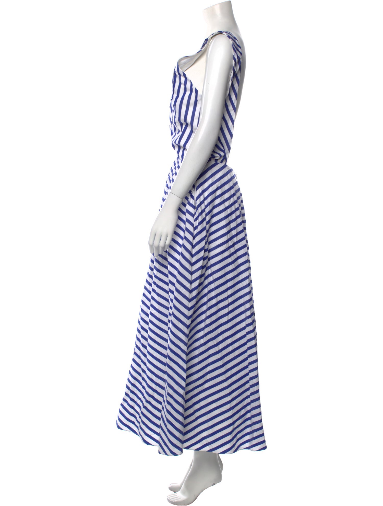 Ralph Lauren Purple Label Striped Long Dress