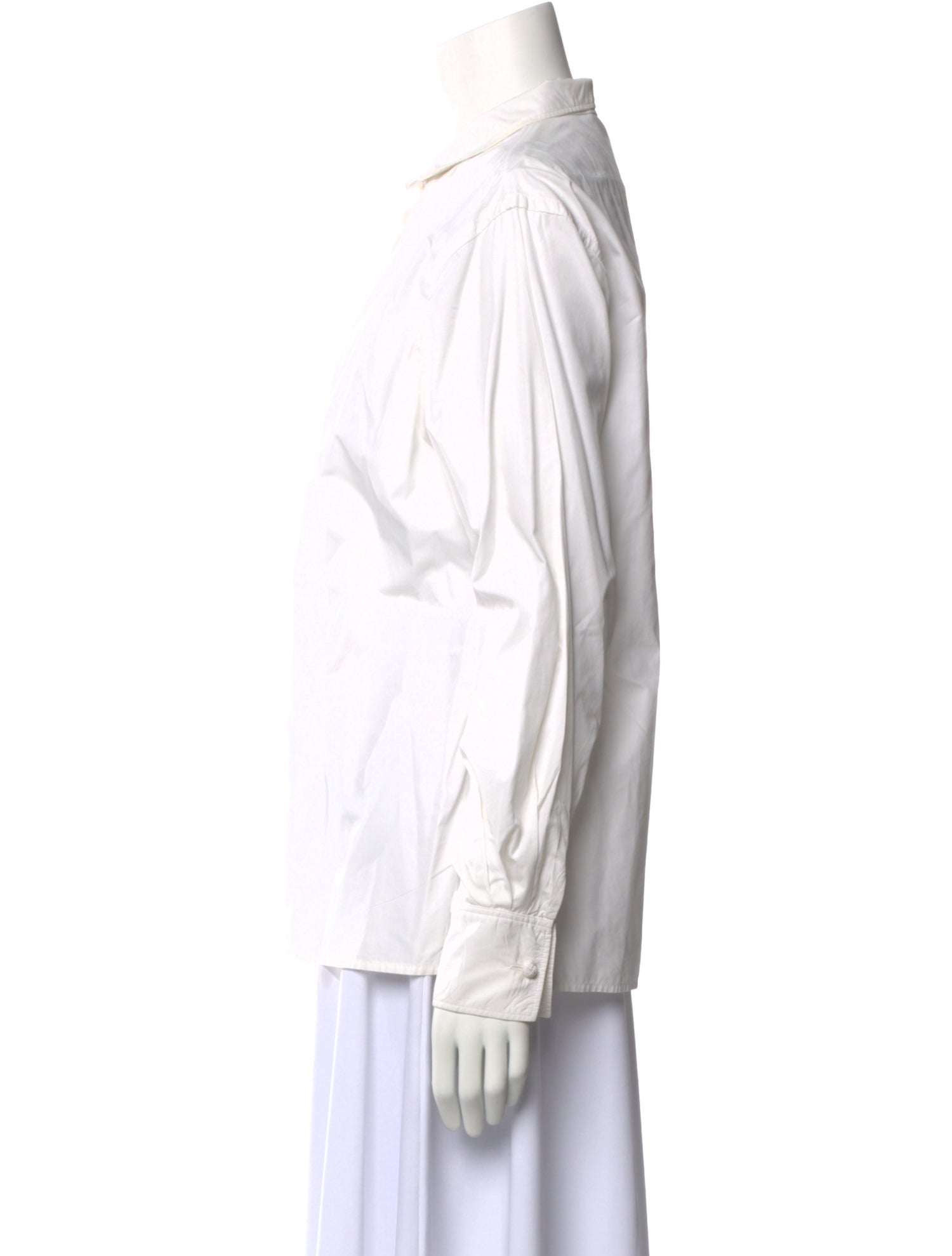 Ralph Lauren Purple Label Long Sleeve Button-Up Top