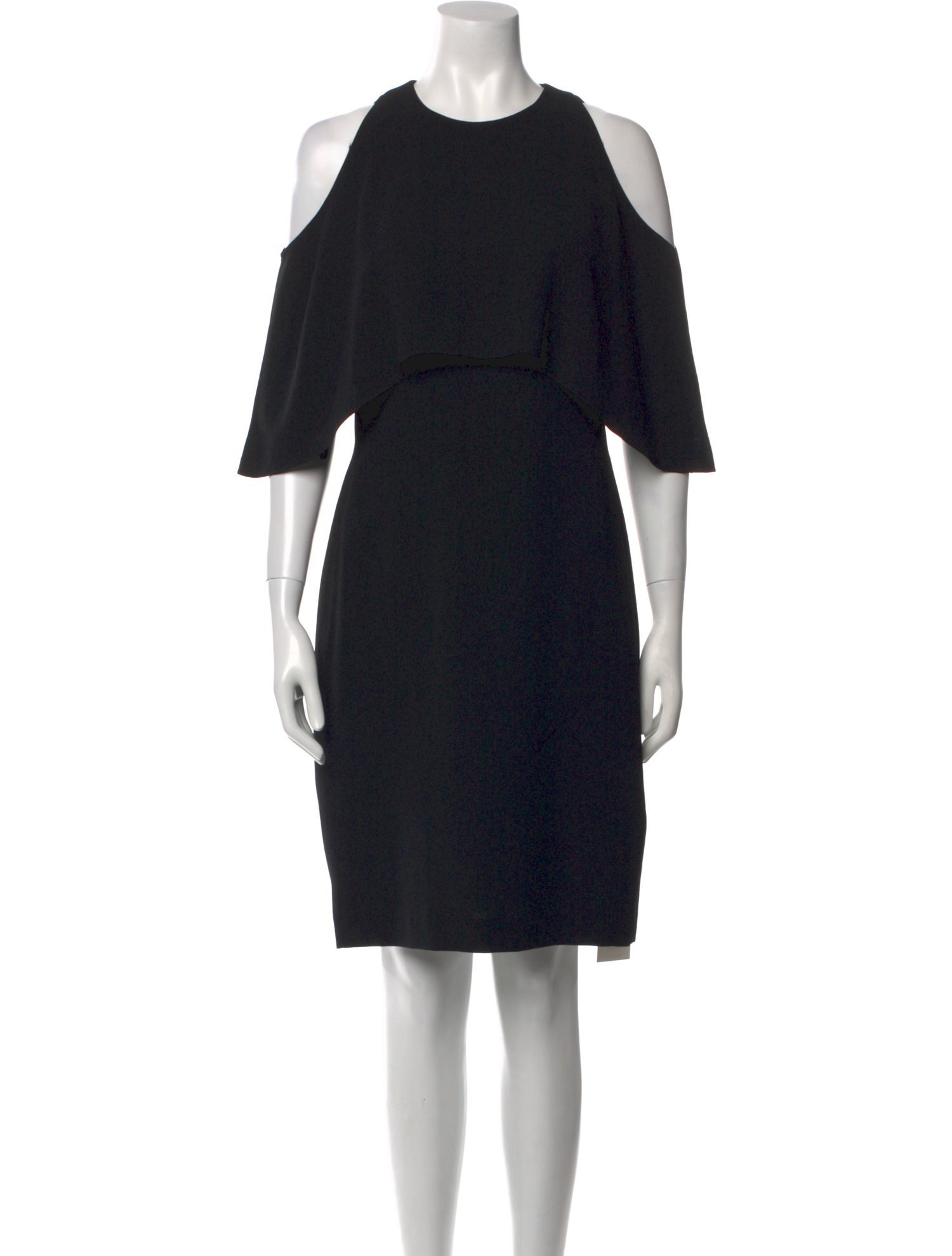 Ralph Lauren Purple Label Crew Neck Knee-Length Dress