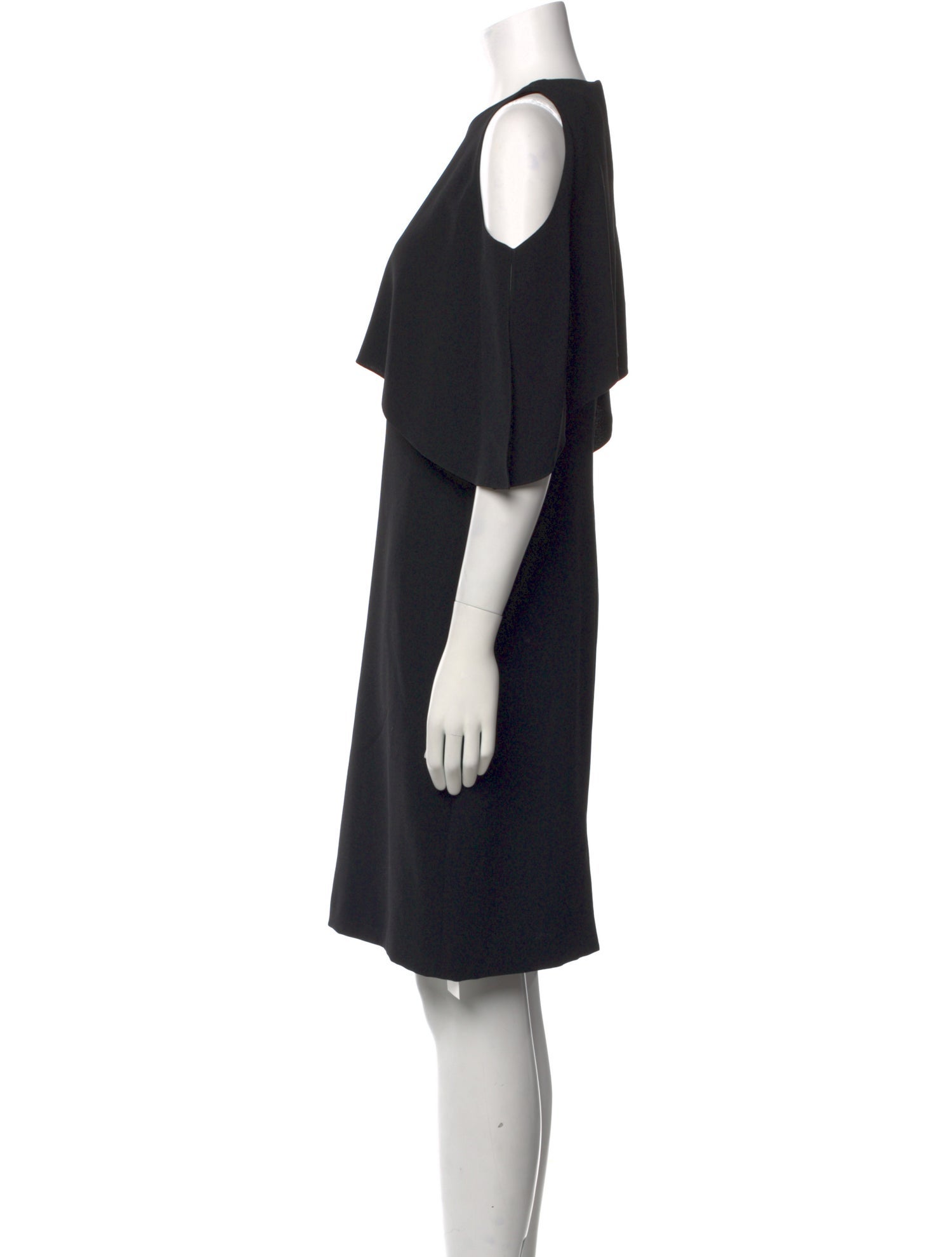 Ralph Lauren Purple Label Crew Neck Knee-Length Dress