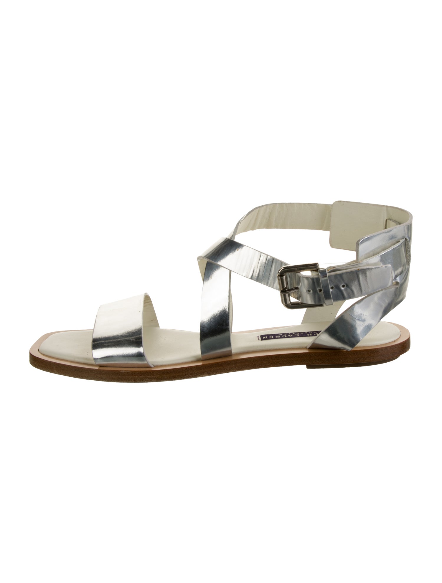 Ralph Lauren Purple Label Leather Sandals