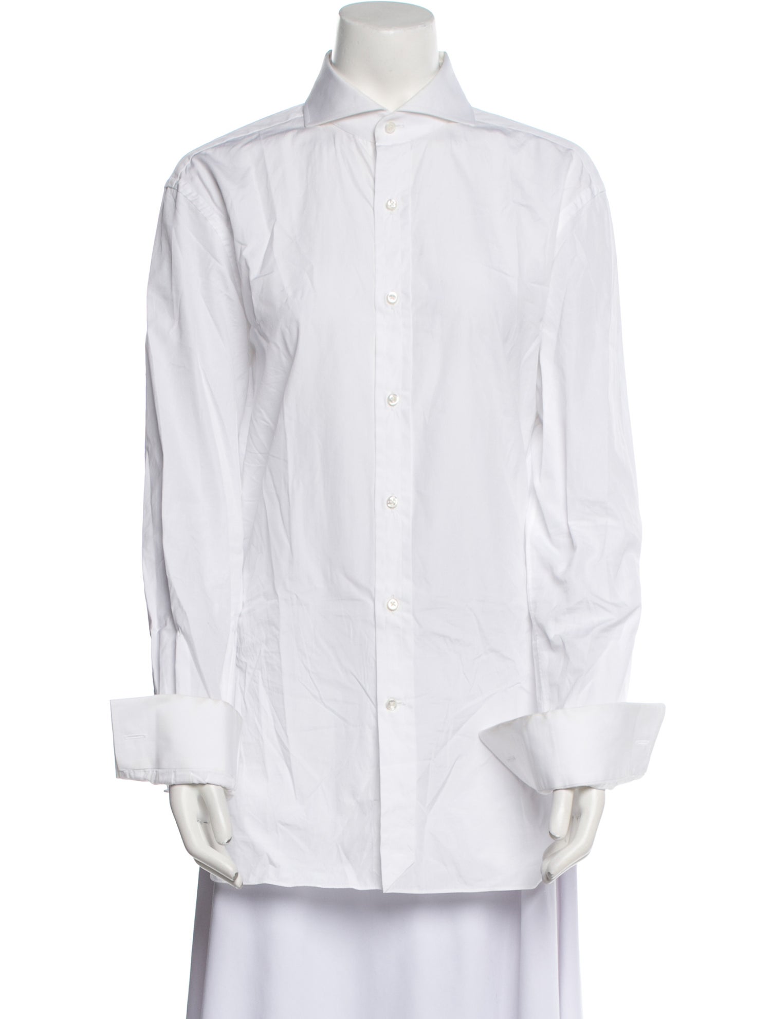 Ralph Lauren Purple Label Long Sleeve Tuxedo Shirt